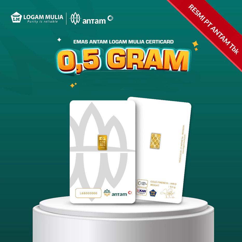 Emas Batangan - 0,5 gram